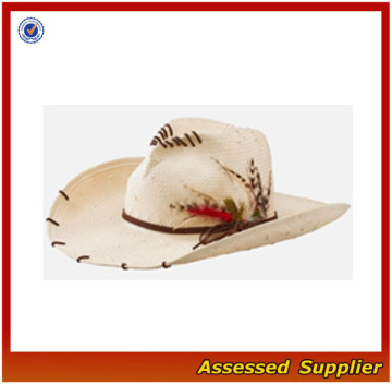 ZD483 WOMENS SUEDE TRIM FEATHER COWBOY/ Cheap Cowboy Hats