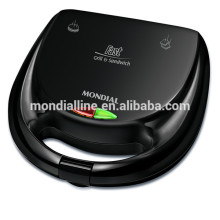 aluminum hot sale plate material non-stick 2 slice detachable plate electric grill toast sandwich