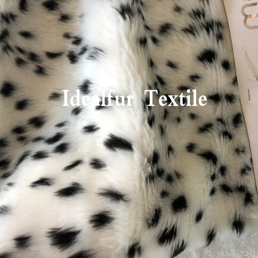 Printing Soft Short Pile Imitation Rabbit Fur