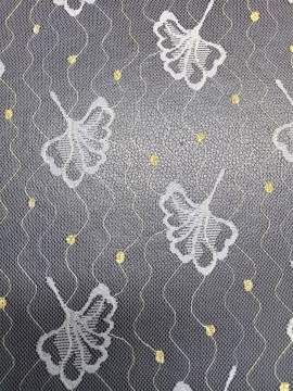 2022 High quality gold and silver silk flower embroidery fabric mesh fabric