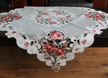 custom made embroidery tablecover