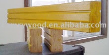 pine notched lvl beam
