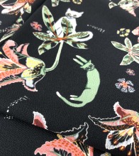 poly spandex fabric elastic belt crepe fabric bubble