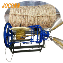 Easy Operation Bulrush Stem Weaving Rope Machine