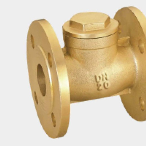 Brass flange check valve