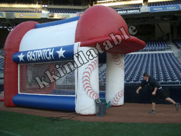 commercial inflatable baseball bat for toss sports game KKG-L015