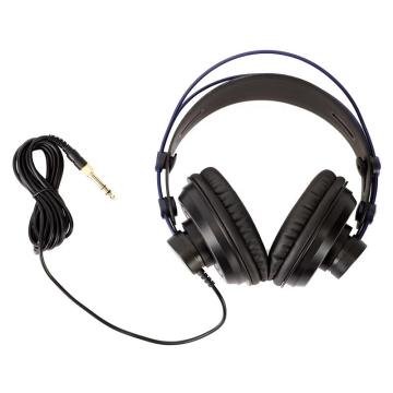 Open-Back Studio Monitoring Noise-Cancelling Headphones for Mixing Consoles, CDJ Players, and Computers