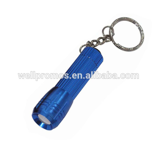 promotional mini metal flashlight keychain