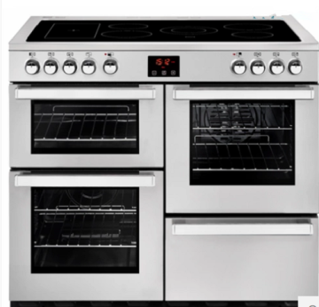 Dual Fuel Range Cooker 100cm Freestanding Ovens