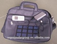 solar charger bags, solar rechargeable bag for mobile phone and laptop