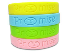 Custom Colorful Debossed Silicone Wristband, Sports Silicon Bracelets For Children