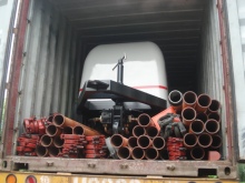 Sell trailer concrete pump