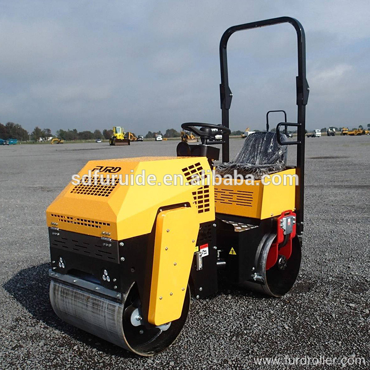 High Quality Steel Wheel Mini Vibratory Roller (FYL-880)