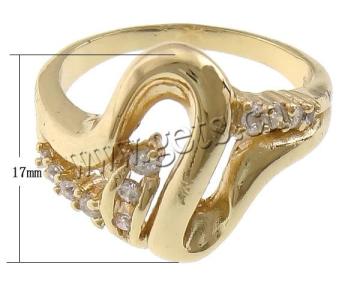 Gets.com brass gold vermeil ring