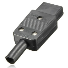 Ceangal so-ruigsinneach 3pin Socket Power Cord