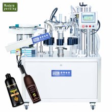 Dye Hair Shampoo and Cosmetic Hair Dye Filling Machine