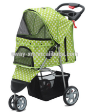 New arrival green color waterproof pet trolley