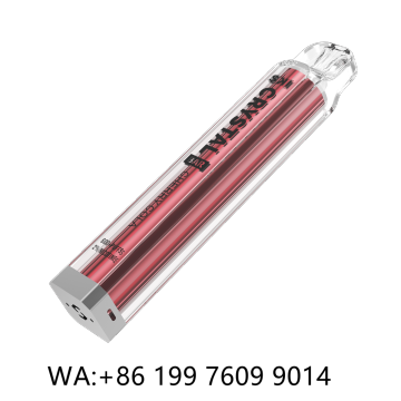 Kristalldiagramm Vape Pen Puff Bar