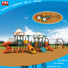 outdoor playground plastic slides