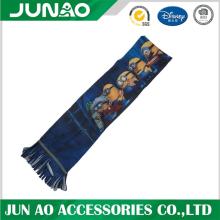 Hotsale printing scarf with fringe