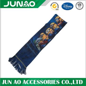 Hotsale printing scarf with fringe