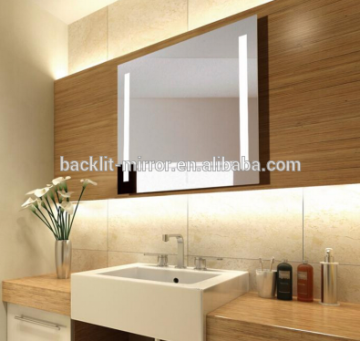 LED cosmetic mirror illuminated decarative mirror in home