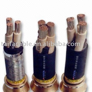 MV CU/XLPE/STA/PVC cable