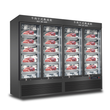 Commercial Freezers for Restaurant Meat Display: Dry Aged Beef Fridge