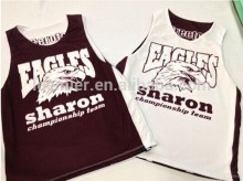 Dry fit sports reversible pinnies for men