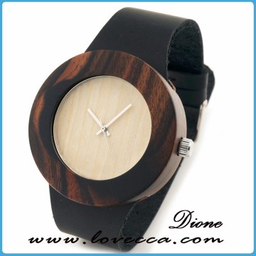 Japan movement mechanical wood watch bamboo wood watch 2017