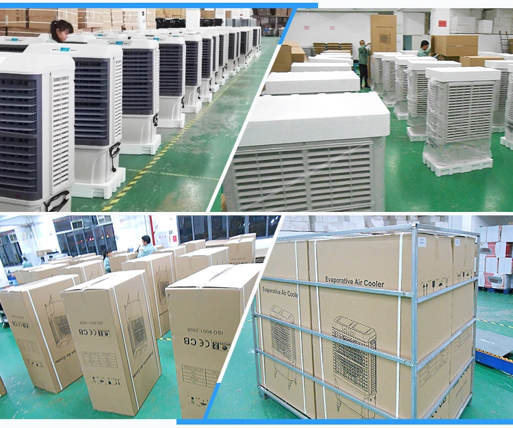Outdoor Portable Evaporative Air Cooler with 8000CMH