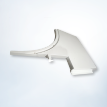 vacuum formed medical shell of linear accelerator