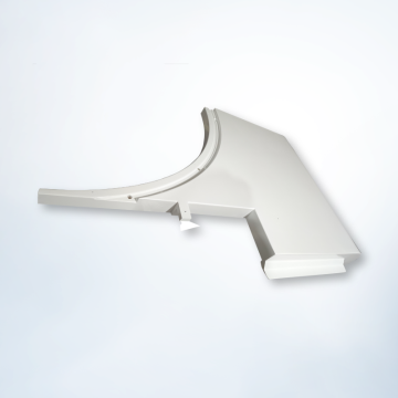 vacuum formed medical shell of linear accelerator