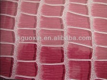 pvc synthetic leather for bag,decorative leather