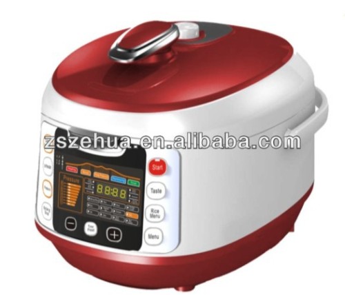 Square multifunction electric pressure cooker