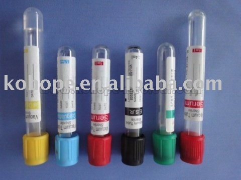 medical glass blood collection tube