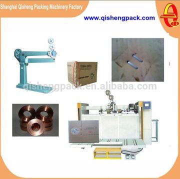 Automatic cardboard carton box stapler or stitching machine