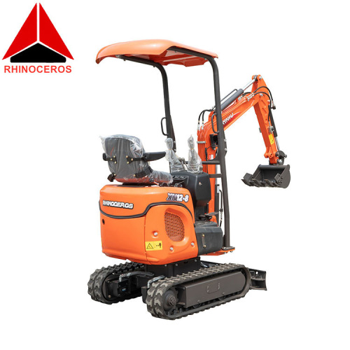 Chinese 1 ton mini excavator small bagger micro digger 1.2t