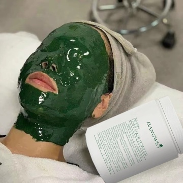 OEM Algae Green Mask Powder - Acne Moisturizing Anti-Aging Facial Mask Powder