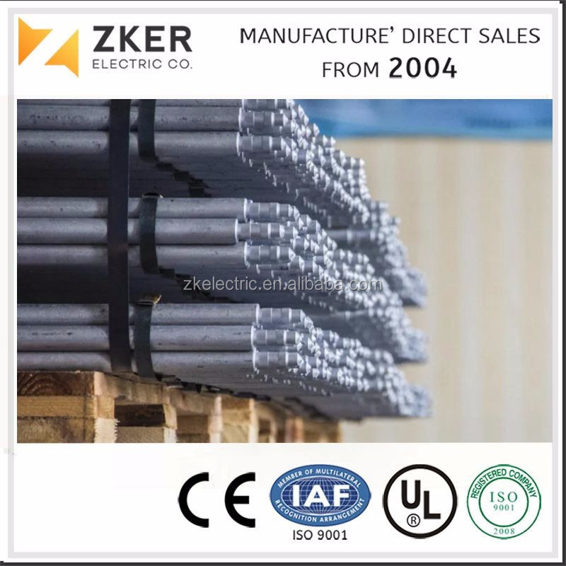 UL Listed copperweld price Ground Rod Galvanized Threaded Earth Rod Product