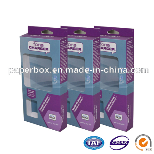 Cardboard Packaging Box with Clear Window