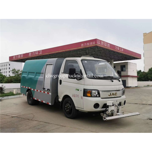 Camion de nettoyage de balayeuse d&#39;aspirateur de route environnementale