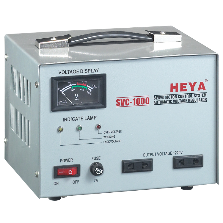 SVC 500VA 1000VA 1500VA Servo AC Generator Voltage Regulator Stabilizer