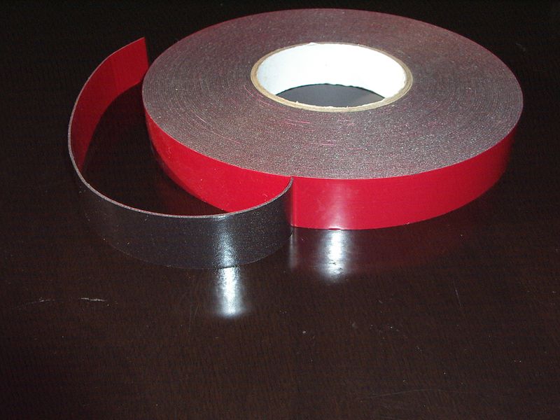 Glassin Paper Liner Double Sided Strong PE Foam Adhesive Tapes Manufacture