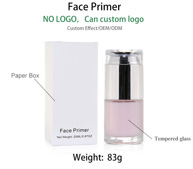 Base moisturizing makeup face primer Oil control repair isolation cream Vegan private label custom logo wholesale your own brand