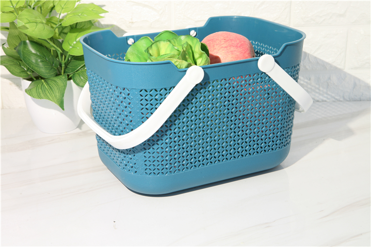 Creative Design Kitchen Plastic Wash Rice Fruit Vegetable Wash Basket Drain