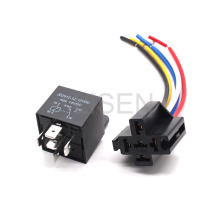 JD2912-1Z-12VDC 40A Automotive 5 Pin Coil Power Switching Relays With Socket