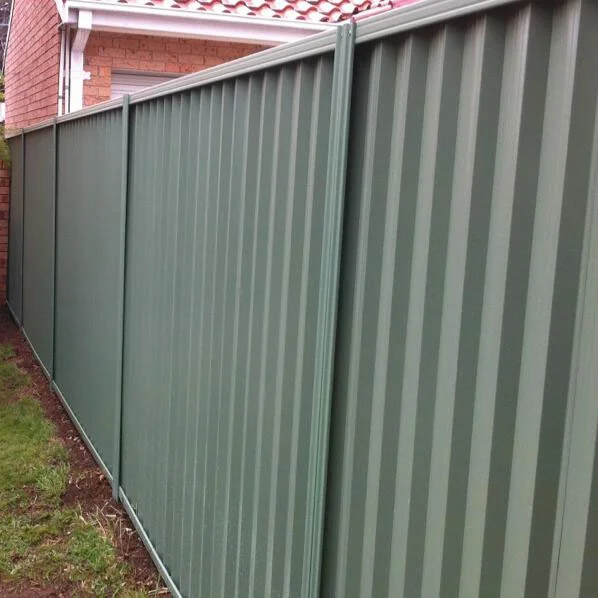 Popular New Design Products Metal Colorbond Fencing