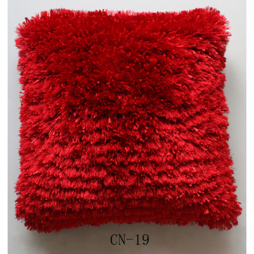 Polyester Shaggy Mix Yarn Coussin