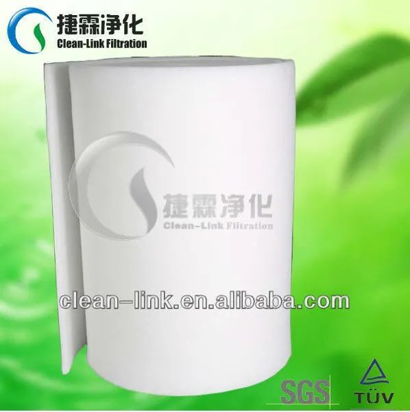 Supply White Color Paint Booth Pre Filter Media Air Filter